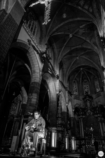Damien Jurado live 2018, Sint-Jakobskerk, Gent Ghent © Caroline Vandekerckhove