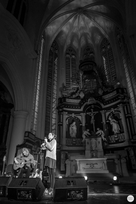Josienne Clarke and Ben Walker live 2018 30CC Predikherenkerk Leuven © Caroline Vandekerckhove